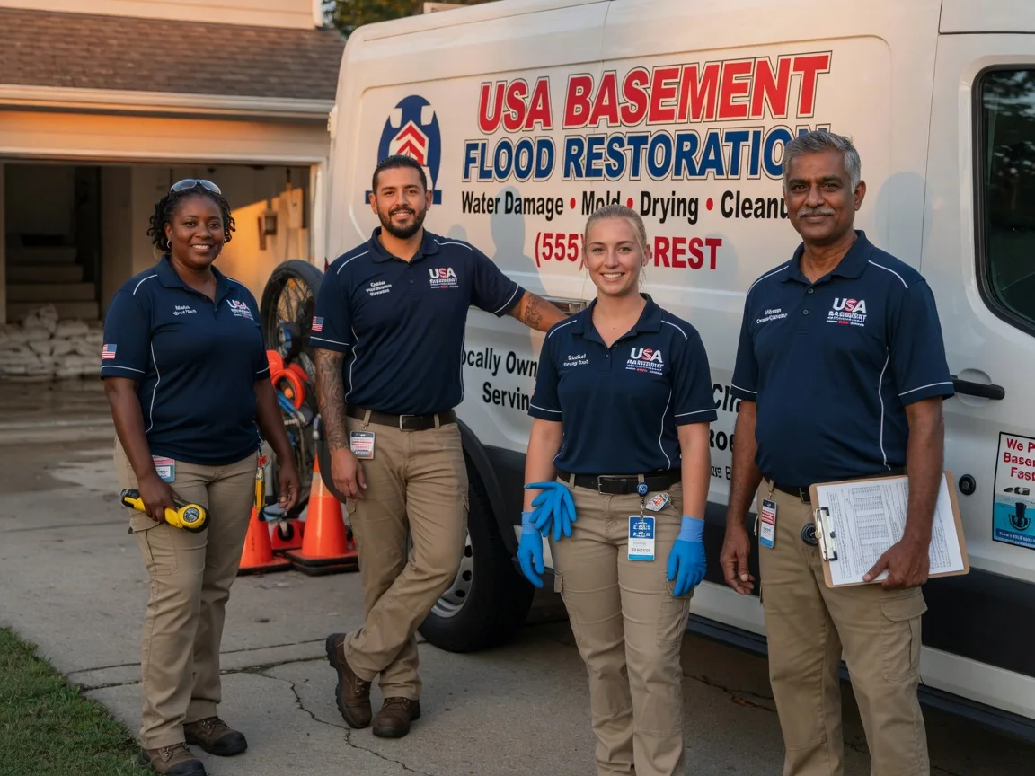 Basement Flood Cleanup company in Southington, OH